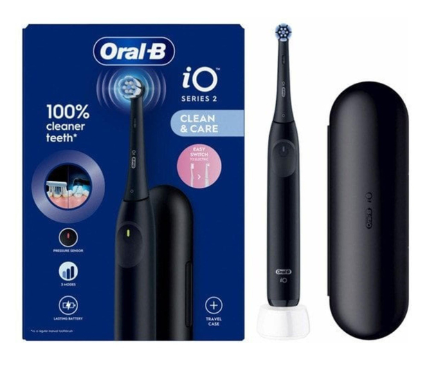 Oral-B Szczoteczka magnetyczna iO2 (czarna, z etui) - 1366983 - zdjęcie 3